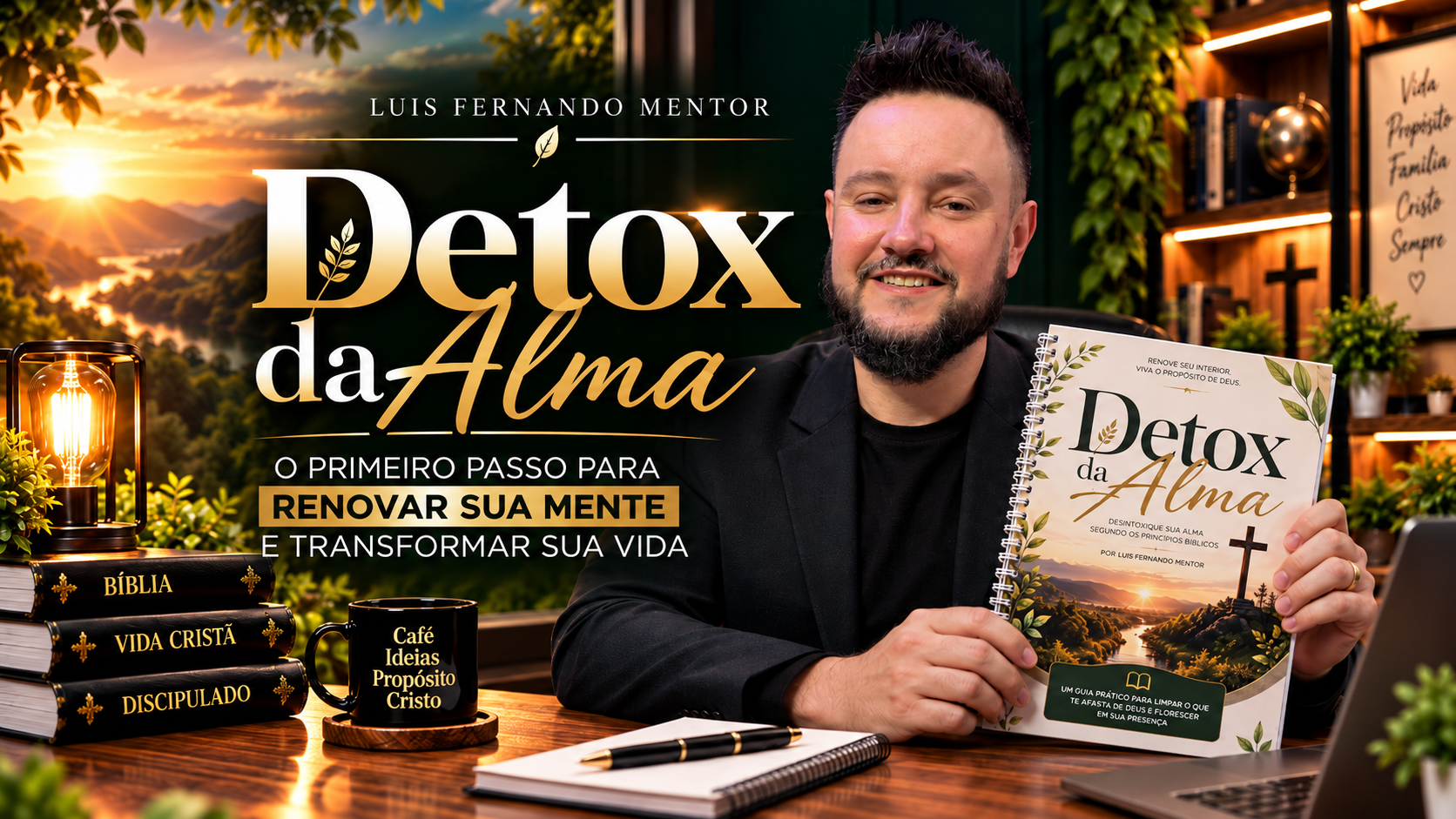 Detox da Alma — vídeo de apresentação com Luis Fernando Mentor