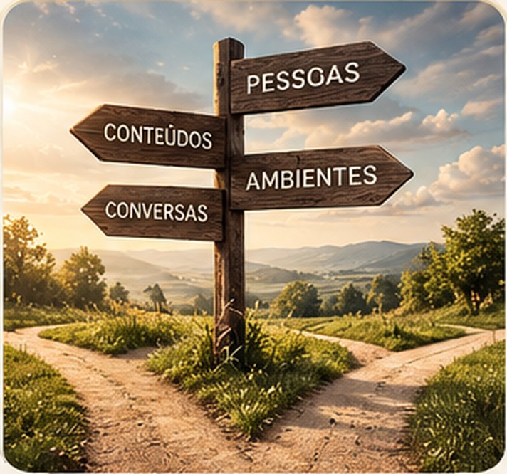 Ilustração do tema influencias